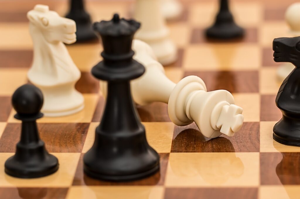 checkmate, chess, board
